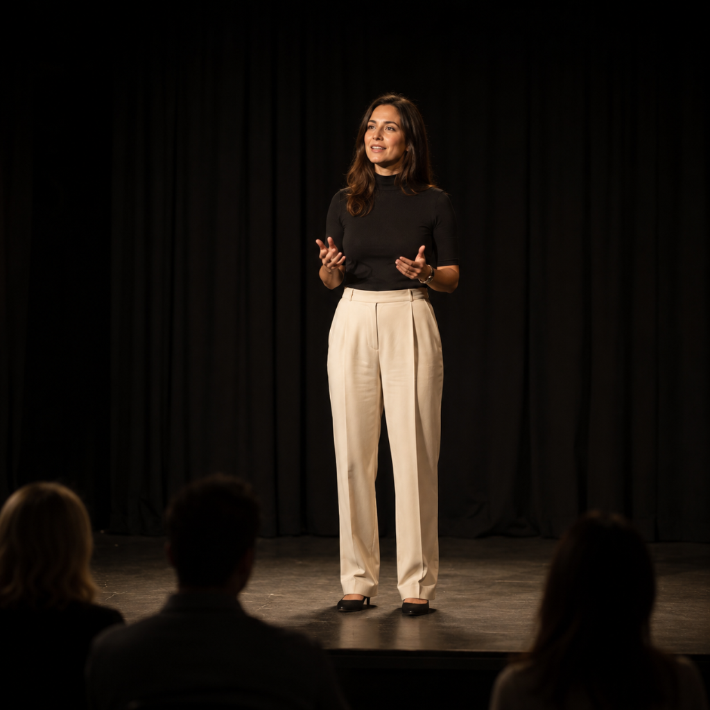 Cinematic Stage Lighting Style
